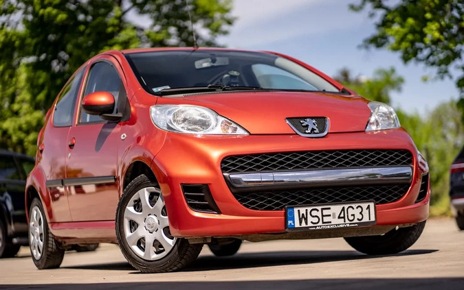 Peugeot 107 cena 14900 przebieg: 46000, rok produkcji 2009 z Sierpc małe 667